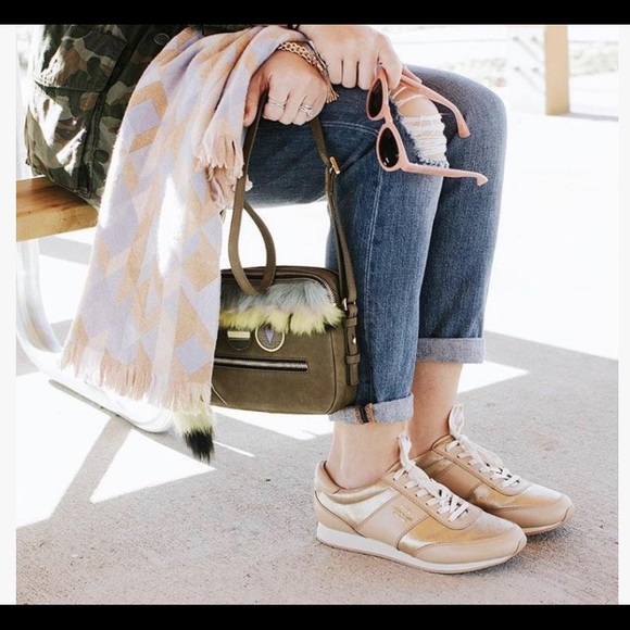 rose gold shoes sneakers